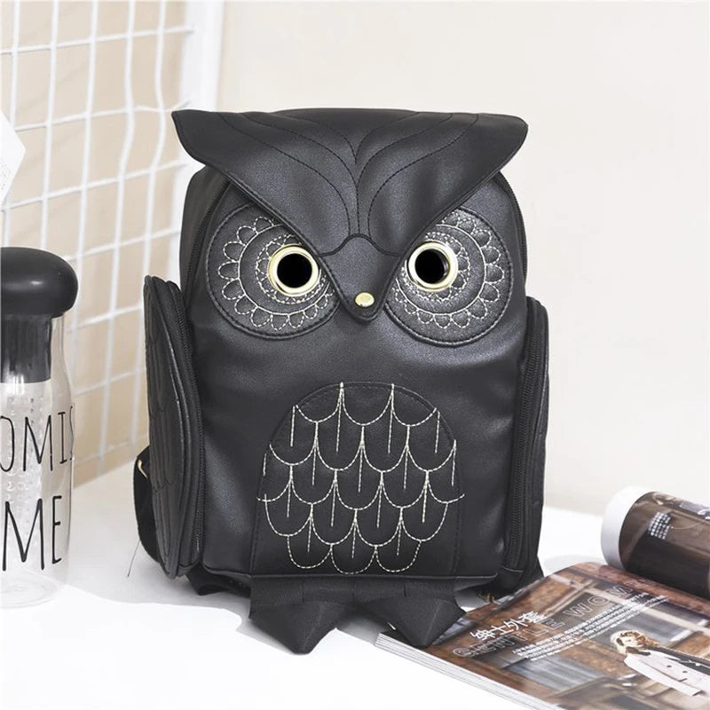 Mochila Feminina Fashion com Design de Coruja - OwlStyle Trend