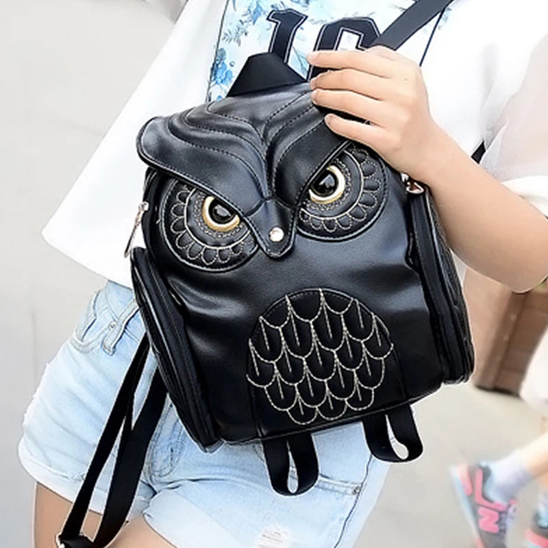 Mochila Feminina Fashion com Design de Coruja - OwlStyle Trend