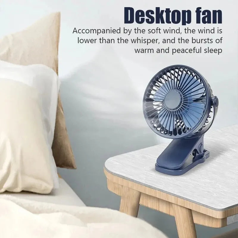 Ventilador Portátil AirFlex: Compacto, Silencioso e Sempre ao Seu Lado! 🌬️