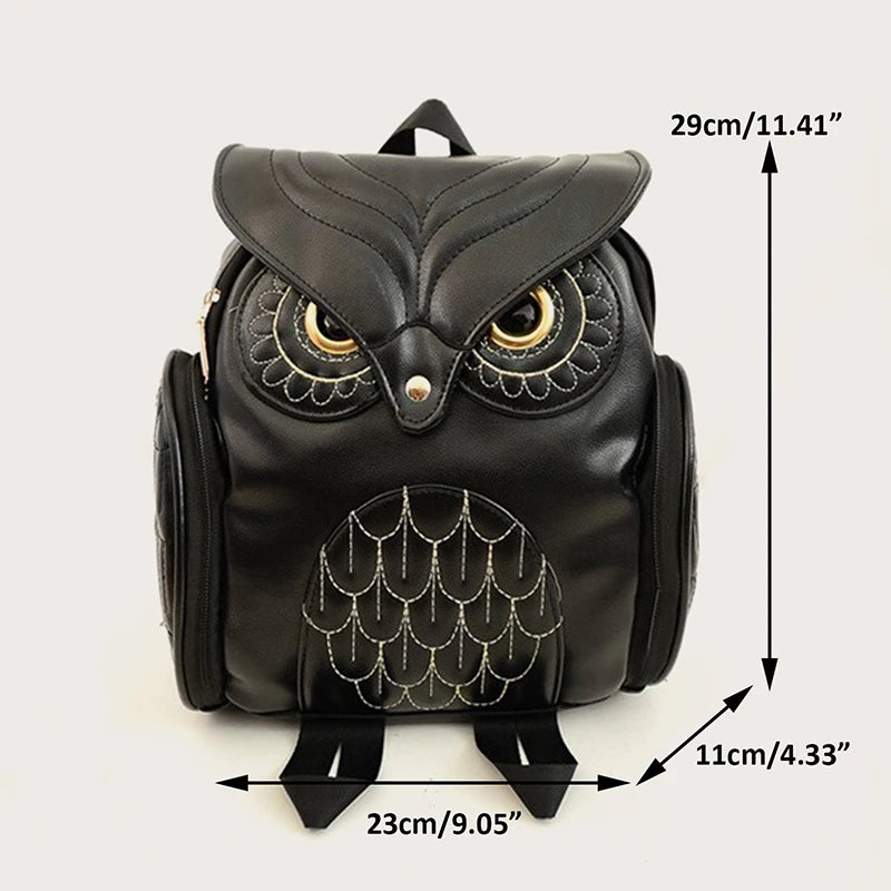 Mochila Feminina Fashion com Design de Coruja - OwlStyle Trend